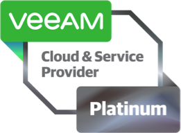 Veeam cloud & service provider platinum no background