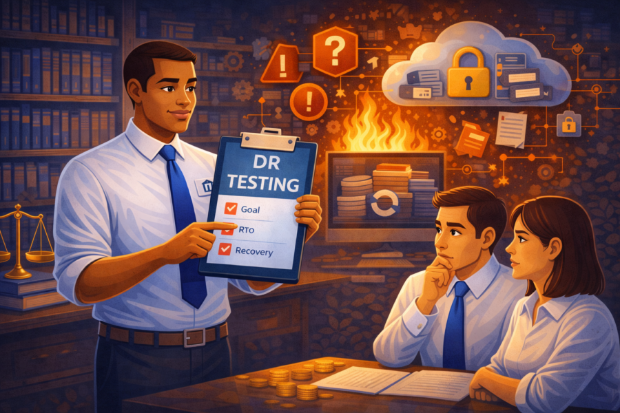 law firm disaster recovery testing